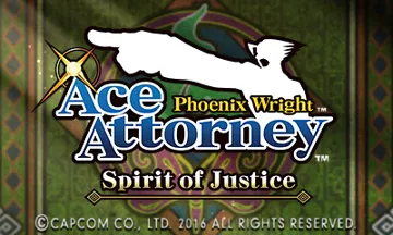 Gyakuten Saiban 6 (Japan) screen shot title
